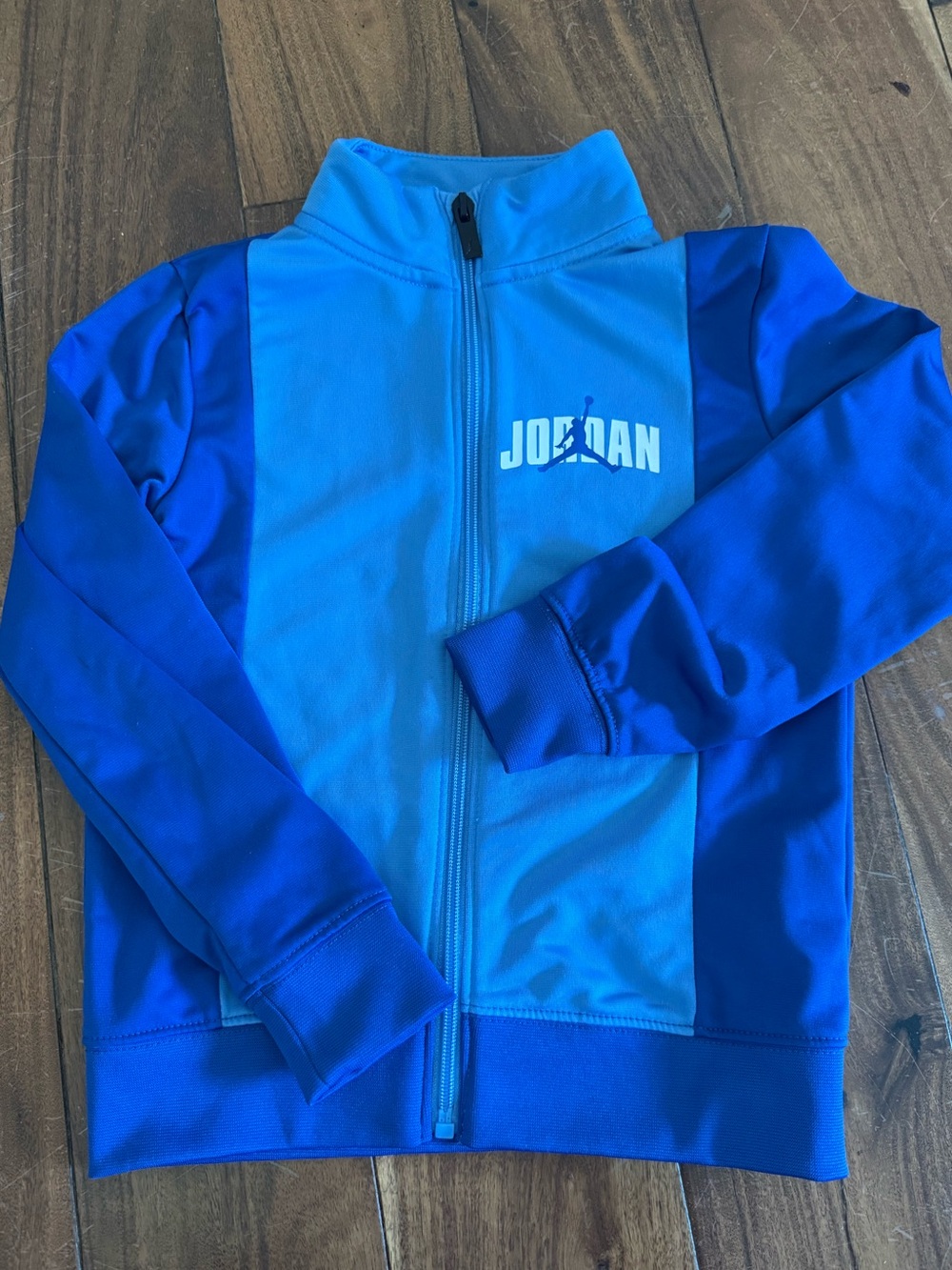 Jordan Kids' Two-Tone Blue Full-Zip Jacket